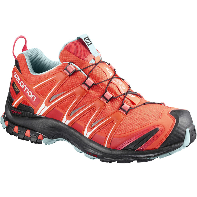 Chaussures De Trail Running Salomon Femme Orange - Salomon XA PRO 3D GTX® W - France (1092-TSIWR)